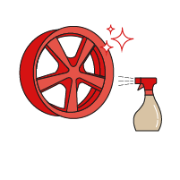 cleaning rims graphic